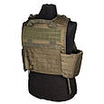 Тактичний Тактический жилет - плитоноска Mil-Tec Laser cut molle, фото 2