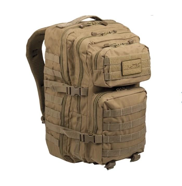Тактичний Рюкзак 36 л Mil-Tec ASSAULT (Coyote) 14002205, фото 1