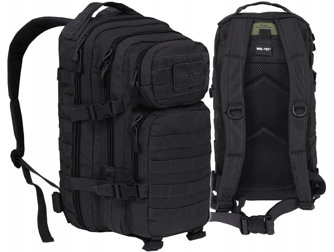 Тактичний Рюкзак 20 літрів Assault MIL-TEC Black 14002002, фото 1
