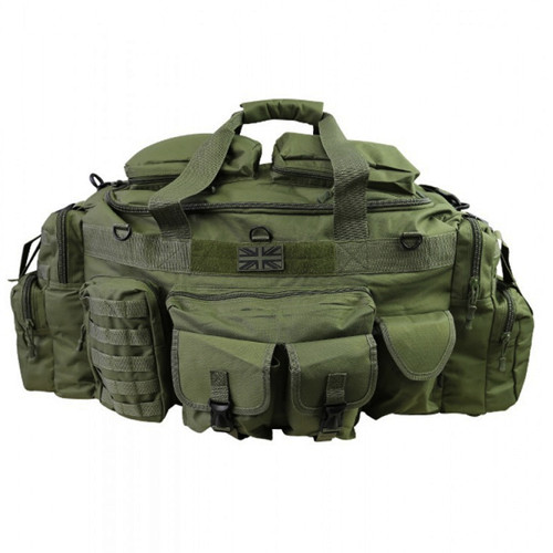 Тактична Сумка 125 літрів оливкова KOMBAT UK Saxon Holdall, фото 1