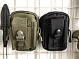Тактичний Підсумок поясний Molle Black, фото 2