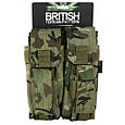 Тактичний Підсумок під магазини АК KOMBAT UK Double Mag Pouch with PISTOL Mag мультікам kb-dmpp-btp, фото 3