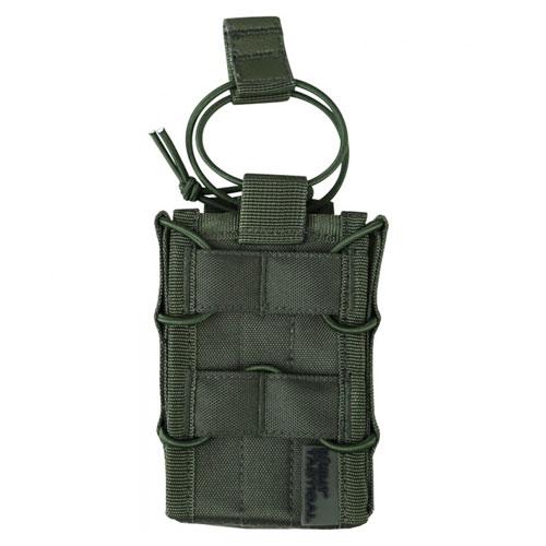 Тактичний Підсумок під магазин АК KOMBAT UK Delta Fast Mag Single оливковий kb-dfms-olgr, фото 1