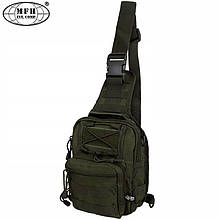 Тактичний Рюкзак однолямовий Molle Max Fuchs Olive 30700B