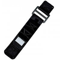 Тактичний нейлоновий ремінець Nylon Pro Black 20 мм