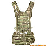 Британський розвантажувальний пояс варбелт ремінь тактичний мультикам з лямками РПС НАТО ЗСУ Virtus MOLLE Hip Belt Yoke V Multicam, фото 2