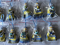 Жовто-блакитні мотанки оптом і в роздріб