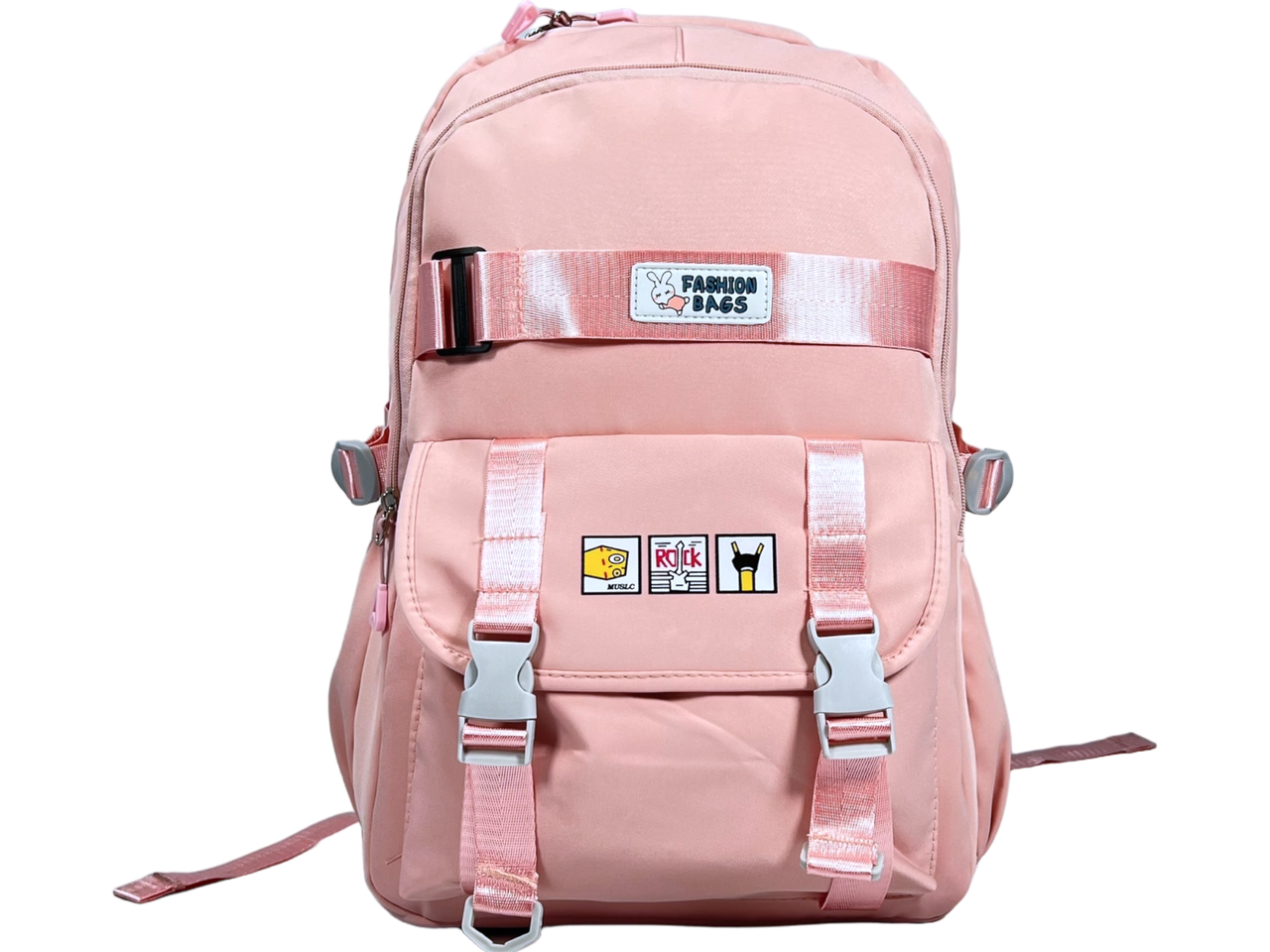 Шкільний рюкзак для дівчаток на три відділення, 26 л, рожевий