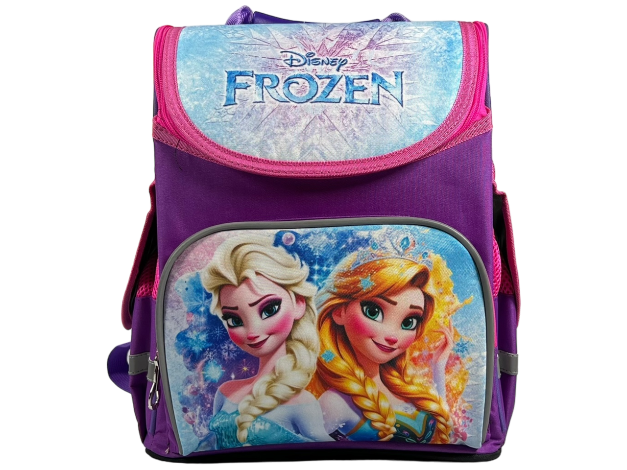 Шкільний рюкзак на два відділення з принтом Frozen, фото 1