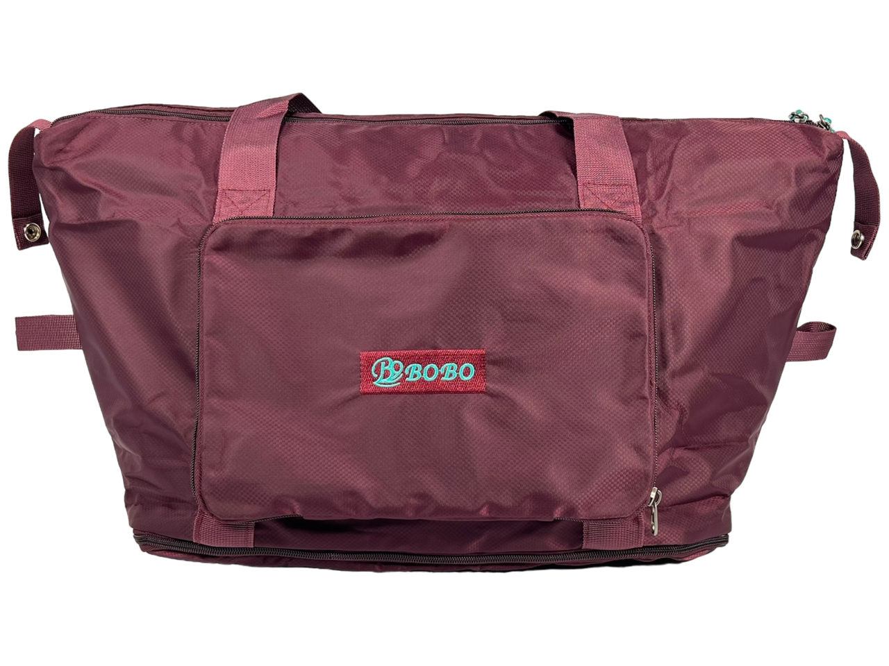Дорожня сумка трансформер, 62 л, колір бордовий