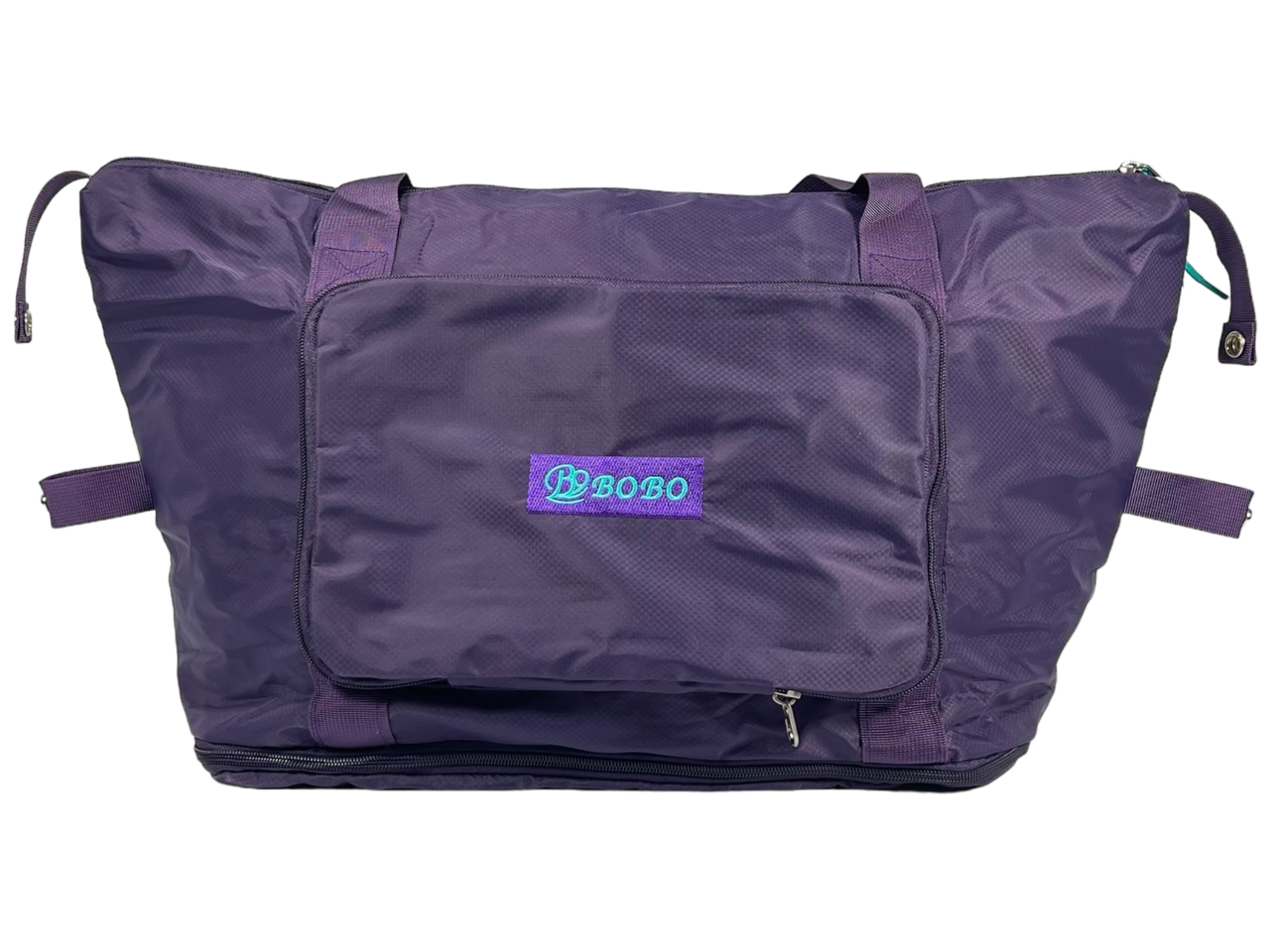 Дорожня сумка трансформер, 62 л, фіолетова, фото 1