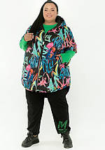 Жіноча осіння куртка - жилет, фото 3