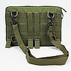 Підсумок-чохол тактичний для планшета 13 дюймів Olive OXFORD 600D MOLLE, фото 5