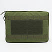Підсумок-чохол тактичний для планшета 13 дюймів Olive OXFORD 600D MOLLE, фото 9