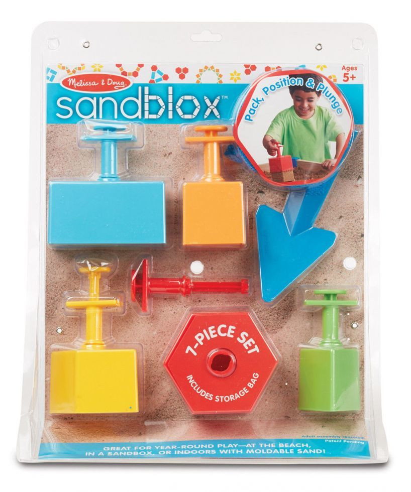 Дитячий набір для будівництва піщаних фігур (Sandblox) ТМ Melіssa & Doug MD8260