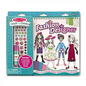 Дитячий набір для творчості Fashion Designer ("Модельєр") ТМ Melissa&Doug MD5063