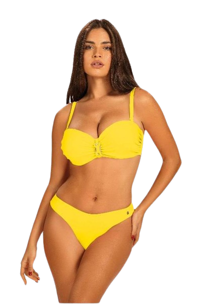 Роздільний купальник бандо SELF S 730ВМ1-21 жовтий 38В