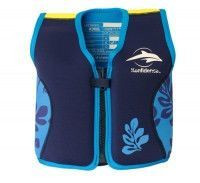 Дитячий плавальний жилет Original Konfidence Jacket M / 4-5 років ТМ Konfidence (Navy/Blue/Palm) KJ14-B-05