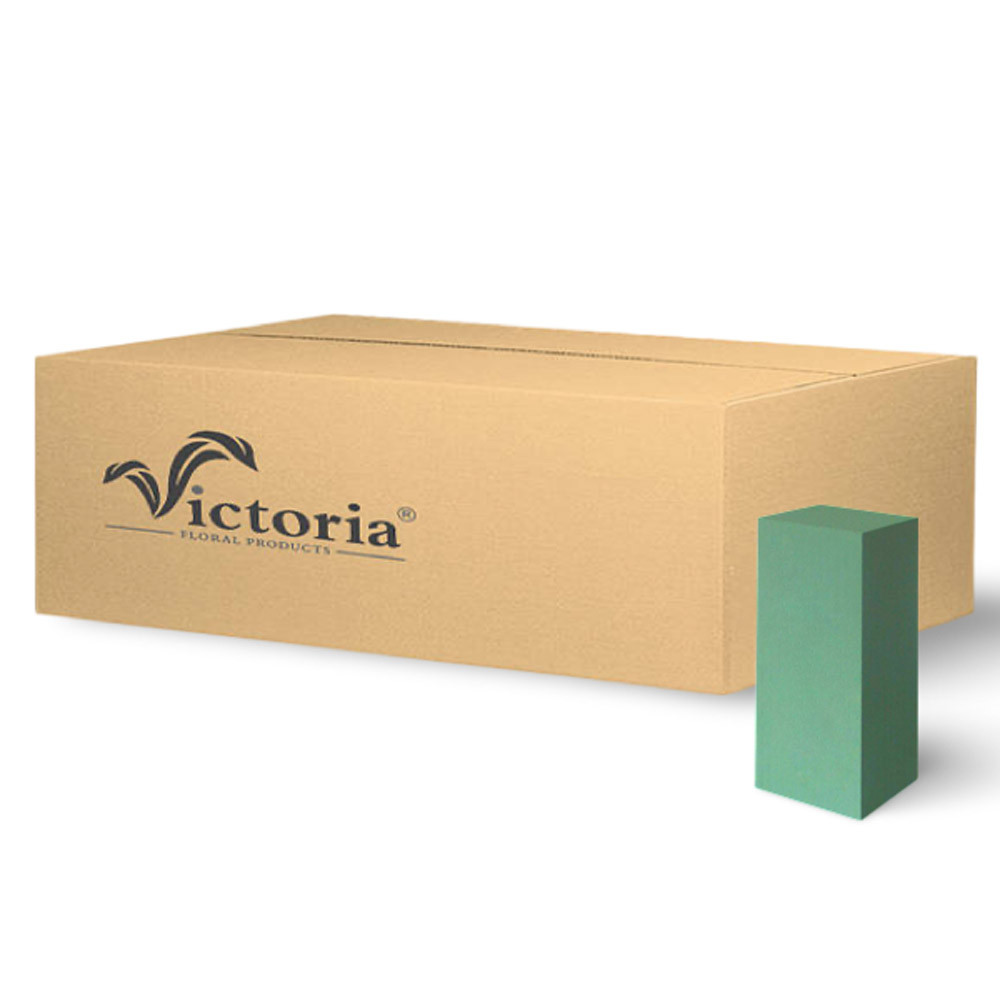 Піна флористична для живих квітів Victoria 2 сорт (велика коробка на 35 шт), фото 1