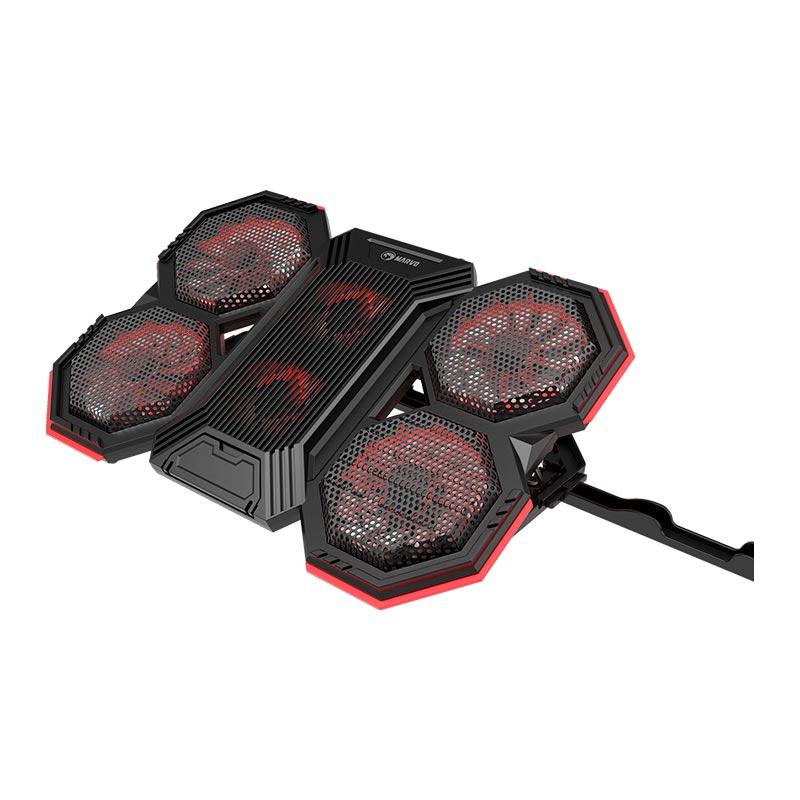 Підставка-кулер для ноутбука MARVO FN-41, чорний, фото 1