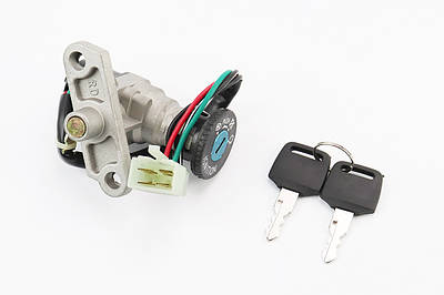Замок зажигания Suzuki Lets III (антивзлом) (4 провода) для