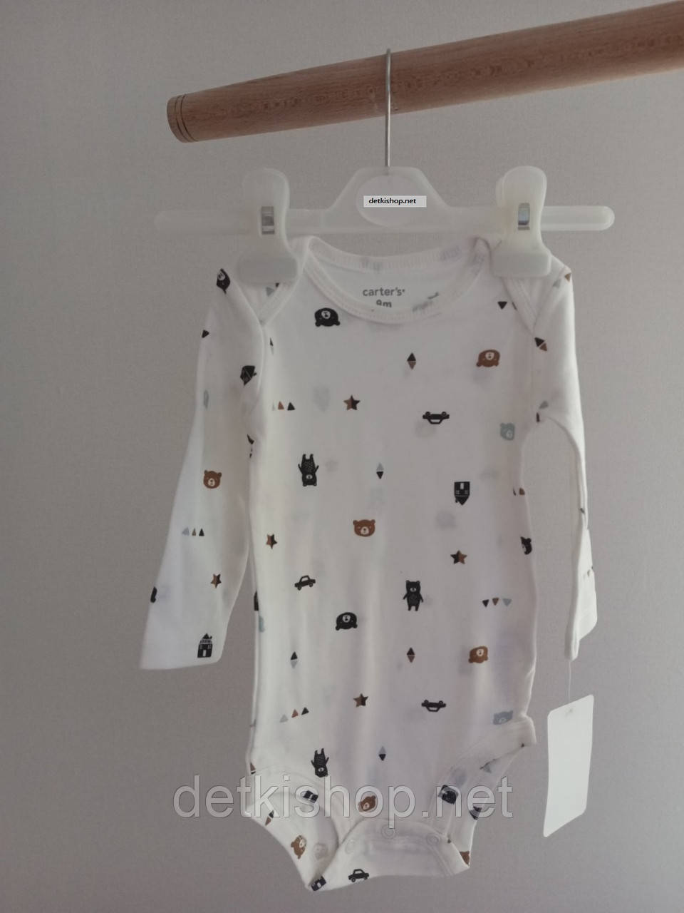 Боді з довгим рукавом для хлопчика Carters