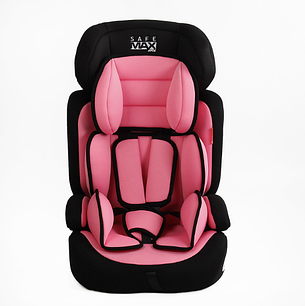 Дитяче автокрісло з бустером JOY RS-64188, група 1/2/3, система ISOFIX, вага дитини від 9-36 кг, рожеве, фото 3