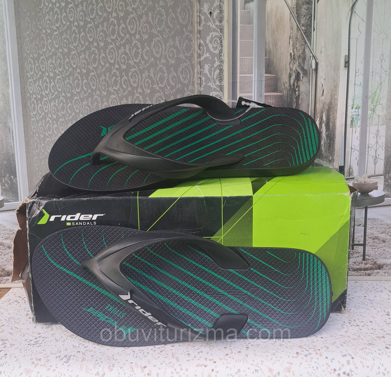 В'єтнамки фірмові Бразилія Rider STRIKE GRAPHICS 11074 (39/40)