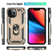 Чохол Cosmic Robot Ring для iPhone 13 Pro Max Gold, фото 3