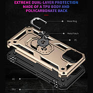 Чохол Cosmic Robot Ring для iPhone 14 Pro Gold, фото 5