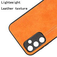 Чохол Cosmiс Leather Case для Samsung Galaxy M14 5G Orange, фото 5