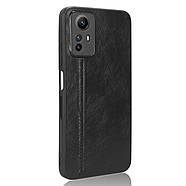 Чохол Cosmiс Leather Case для Xiaomi Redmi Note 12s Black, фото 2