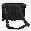 Підсумок-чохол тактичний для планшета 13 дюймів Black OXFORD 600D MOLLE, фото 6