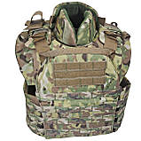 Балістичний захист шиї та ключиць "CLASS 2" | NATO STANAG 2920 V-50 = 750.60 м/с | Multicam | Ukr shield, фото 7