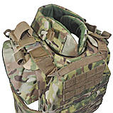 Балістичний захист шиї та ключиць "CLASS 2" | NATO STANAG 2920 V-50 = 750.60 м/с | Multicam | Ukr shield, фото 8