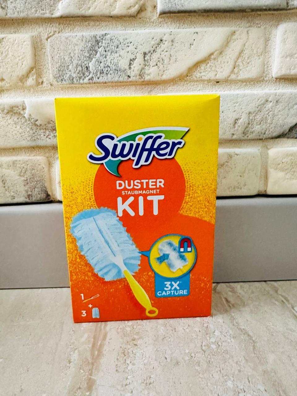 Swiffer Duster щітка для пилу ручка + 3 картриджів(запасок)