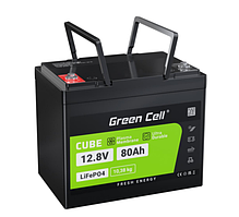 Акумулятор для ДБЖ Green Cell CAV12 LiFePO4 12.8V 80Ah 1024Wh (CAV12)