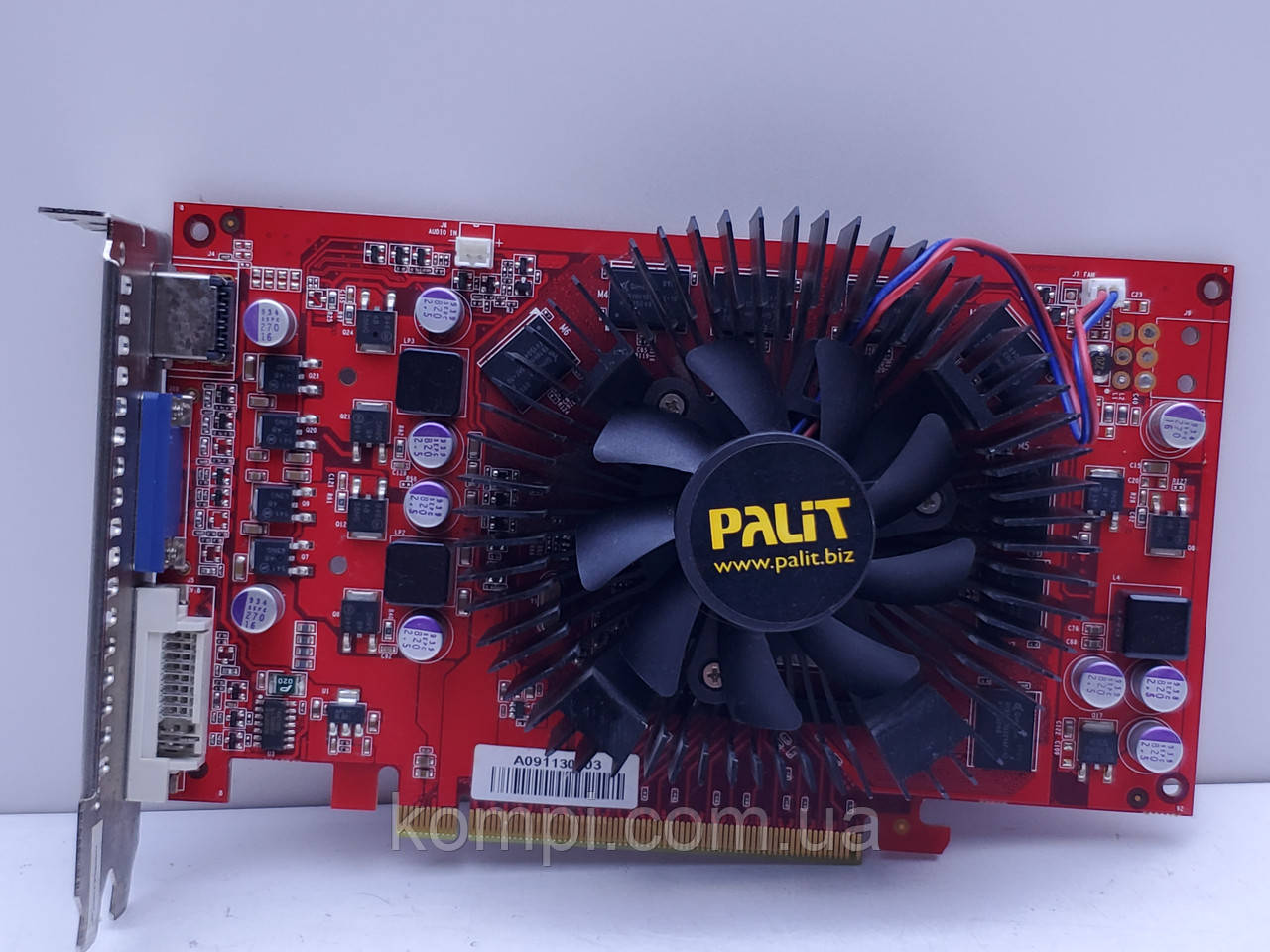 Відеокарта PALIT GeForce 9800GT 1GB (GDDR3,256 Bit,PCI-Ex,Б/у), фото 1