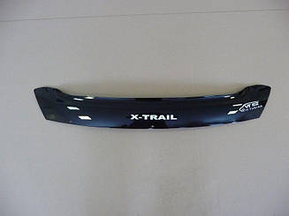 Дефлектор капота для Nissan X-Trail T-31 (короткий) (2007-2014) (VT-52)