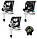 Автокрісло дитяче Carrello Revolt (0-36кг) CRL-15805 (space black) Чорний, фото 6