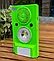Вентилятор з акумуляторним ліхтарем Solar Led Rechargeable Lamp HJ-088 USB сонячна батарея Зелений, фото 5