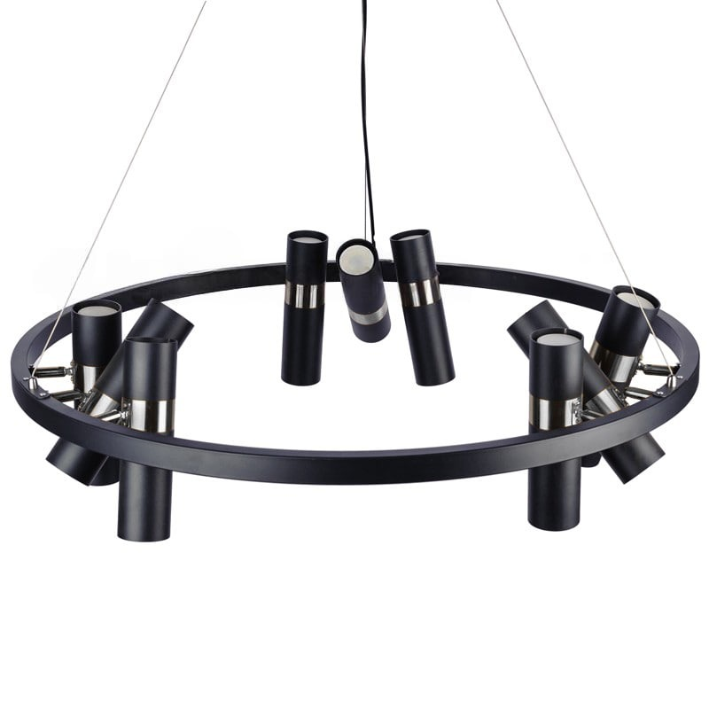 Люстра 278/9 Black Chrome