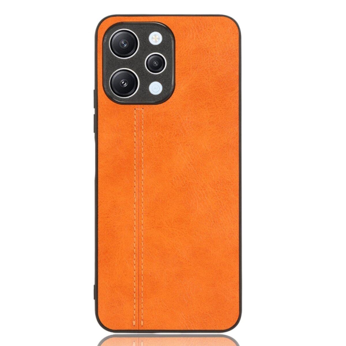 Чохол Cosmiс Leather Case для Xiaomi Redmi 12 Orange, фото 1