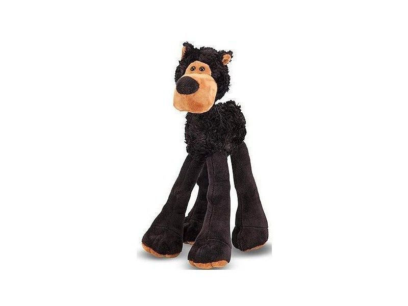 Довгоногий Ведмедик Lanky Legs Black Bear 32 см Melіssa & Doug (М'яка іграшка) MD7437