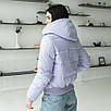 МОЛОДІЖНА КУРТКА жіноча демісезонна від виробника 40-48 бузковий, фото 4