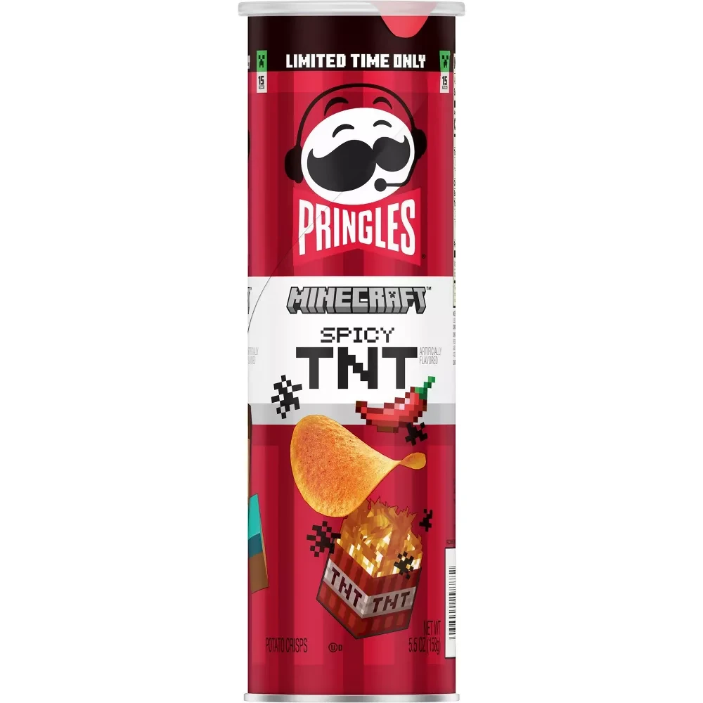 Чипси Pringles Minecraft TNT 156г