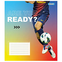 Зошит 36 аркушів лінія "1 Вересня" / Football. Are you ready, фото 3