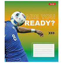 Зошит 36 аркушів лінія "1 Вересня" / Football. Are you ready, фото 2
