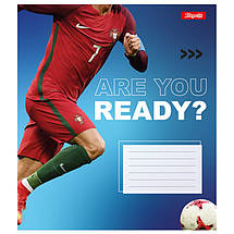 Зошит 36 аркушів лінія "1 Вересня" / Football. Are you ready, фото 4