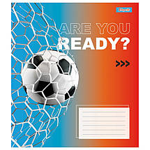 Зошит 36 аркушів лінія "1 Вересня" / Football. Are you ready, фото 5